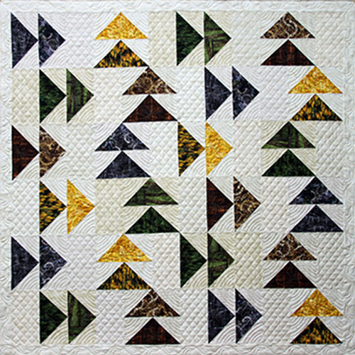 Geese in the West Cover Quilt Sample