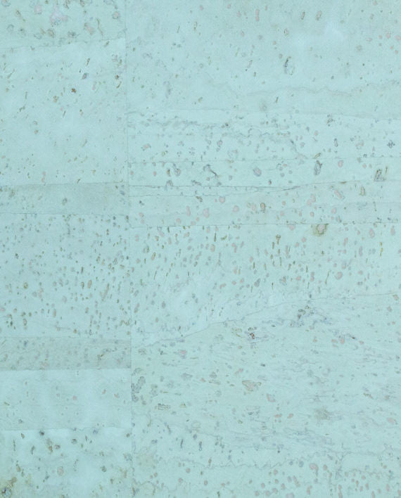 Natural Cork Fabric - Light Green