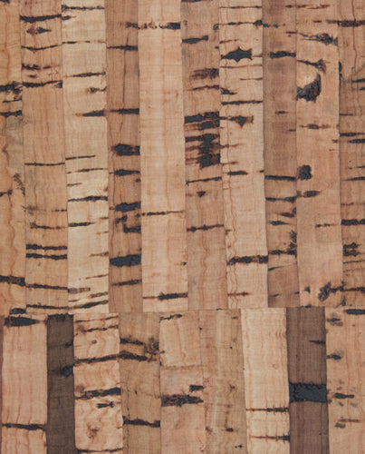 Natural Cork Fabric - Stripes