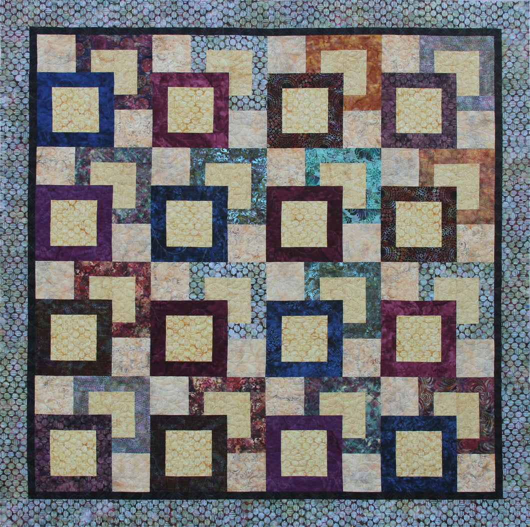 Jewel Box Cover quilt sample
