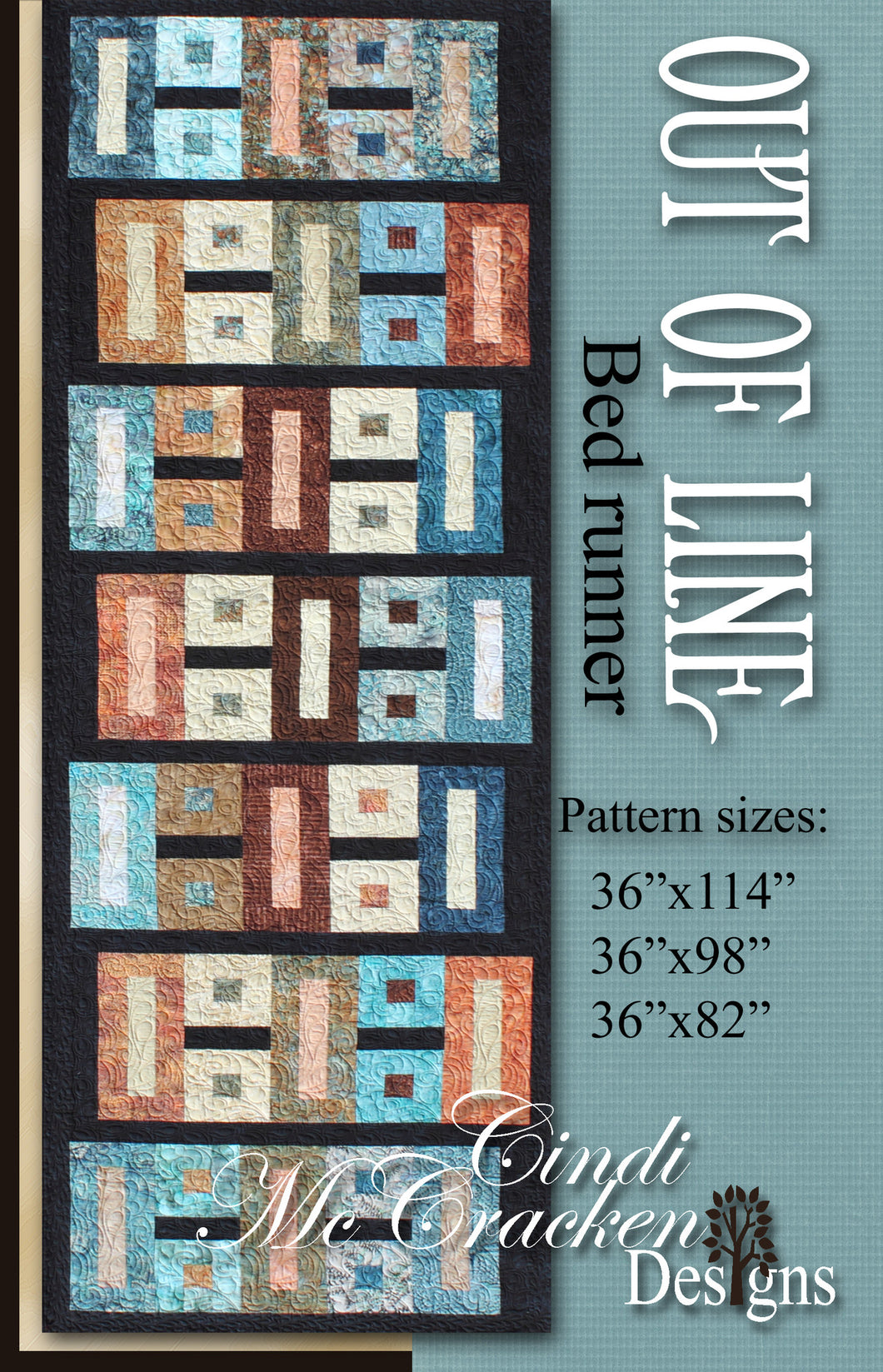 Out of Line Bed Runner Pattern
